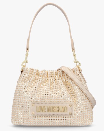 Love Moschino Sparkling Gold Bucket Bag