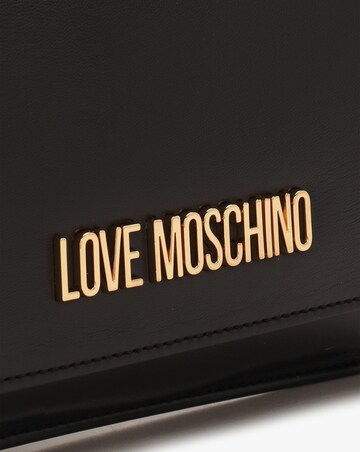 Love Moschino Logo Daily Black Shoulder Bag