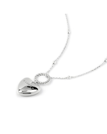 Radley Silver Plated Hanging Heart Pendant  Necklace