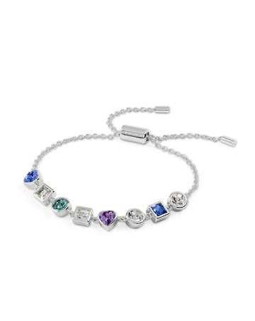 Radley Silver Plated Multi Stone Friendship Style Bracelet