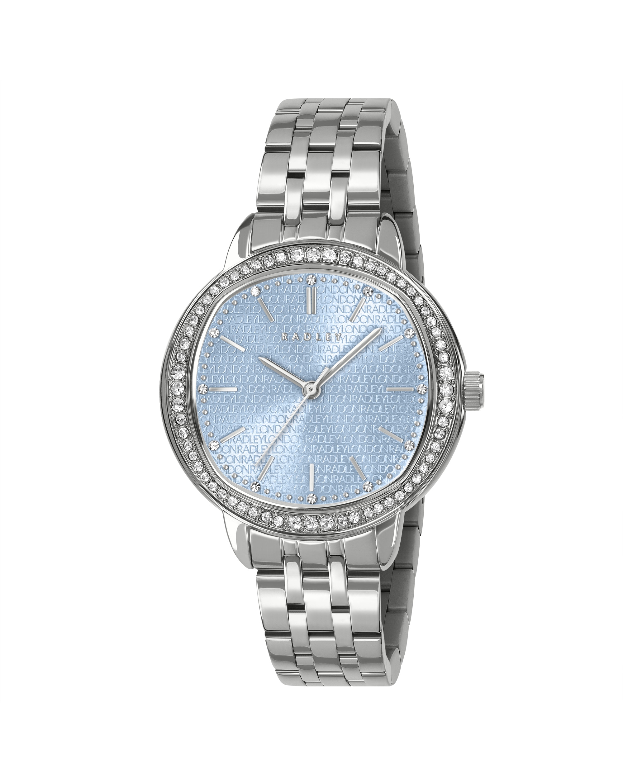 Radley Silver Blue Stone Set Watch