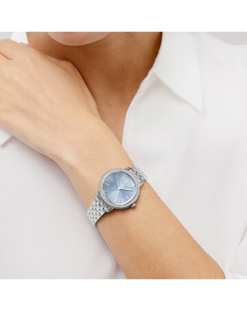 Radley Silver 36mm Blue Stone Set SS Bracelet