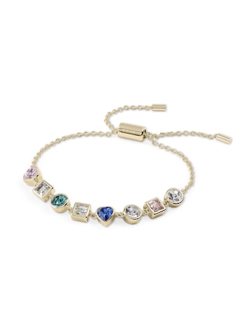 Radley 18ct Gold Plated Multi Stone Friendship Style Bracelet