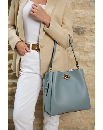 Luella Grey Henri Powder Blue Hobo Tote