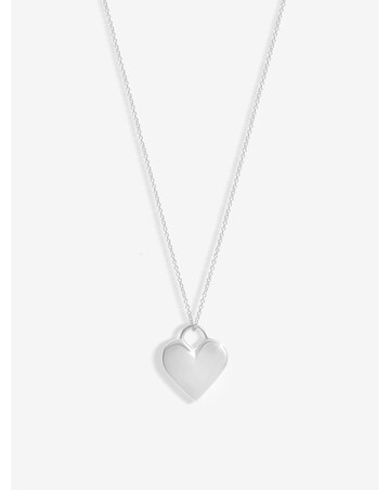 Simply Silver Sterling Silver 925 Polished Heart Pendant