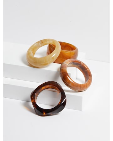 Jon Richard Dome Resin Bangle