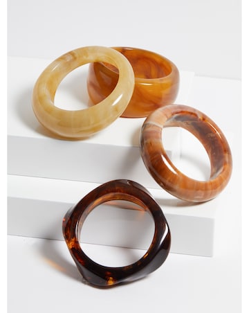 Jon Richard Dome Resin Bangle