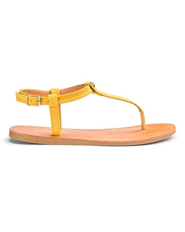 Valerie Basic Toepost Sandal Extra Wide EEE Fit