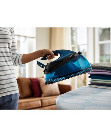 Philips GC7833/80 6 Bar Perfect Care Blue Compact Steam Generator Iron