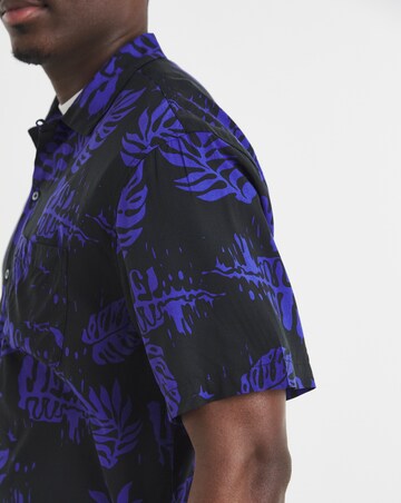 VANS Van Doren Printed Camp Short Sleeve Shirt