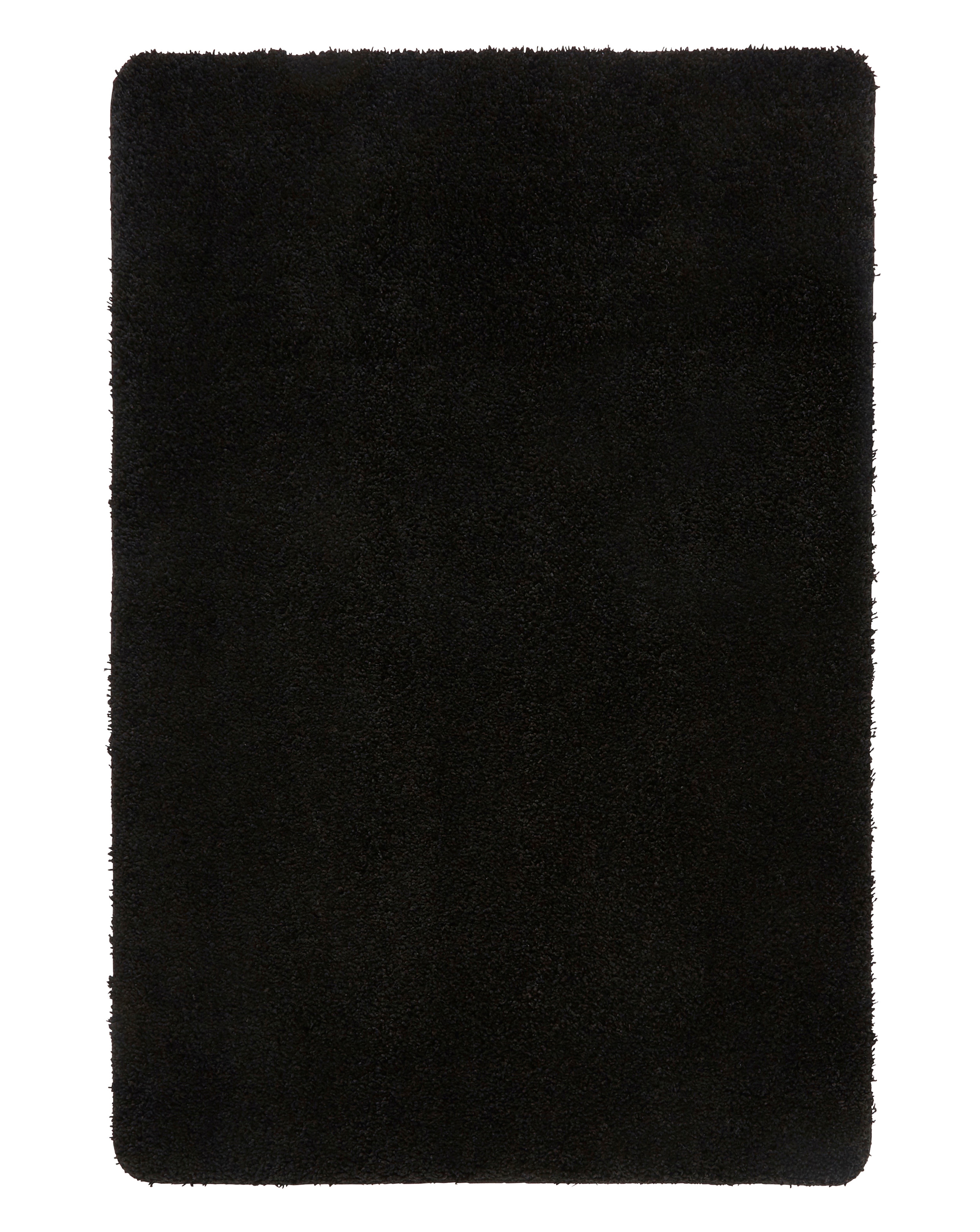 Buddy Washable & Stain Resistant Rug - Black