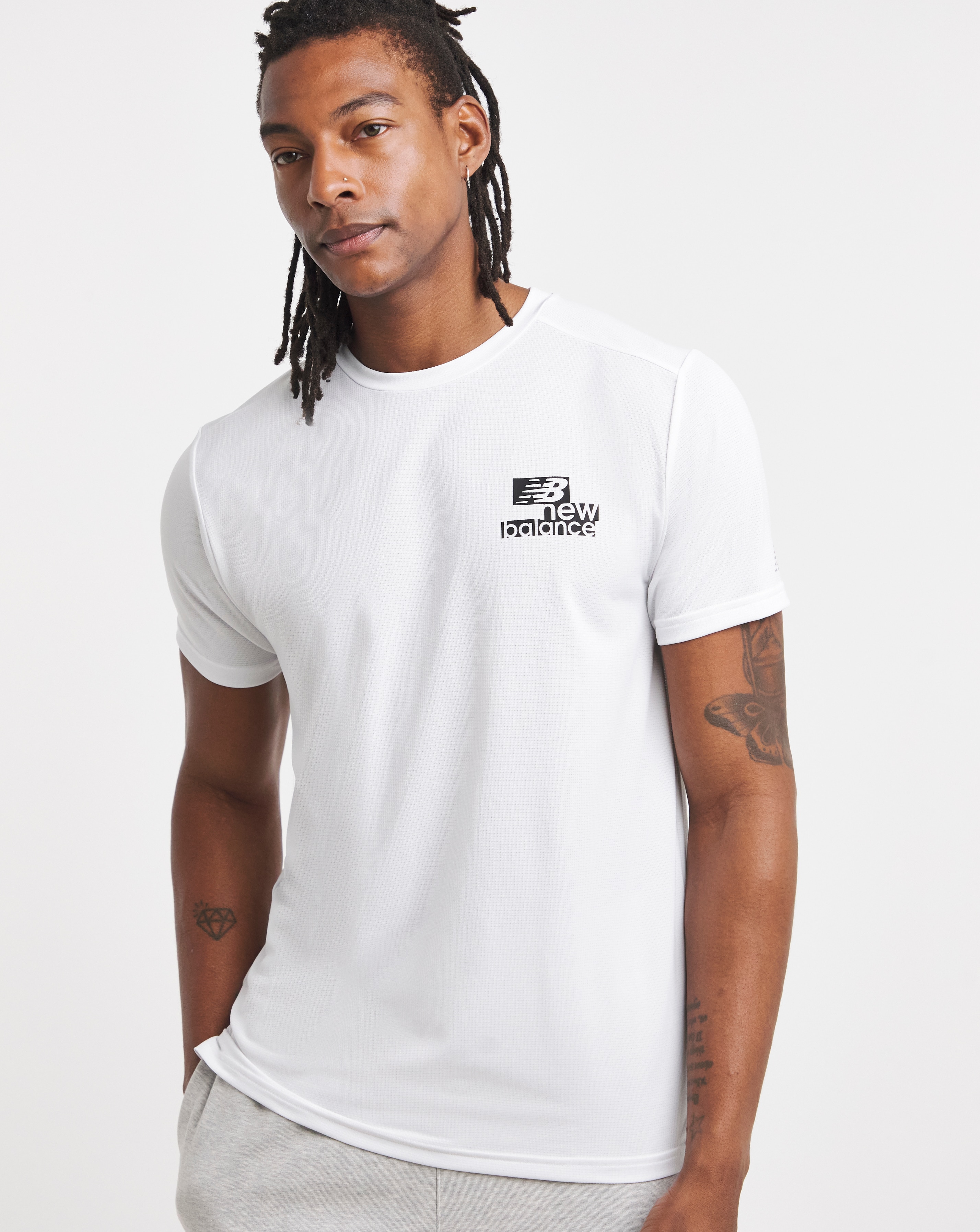 New In - New Balance Graphic Logo Tech T-shirt