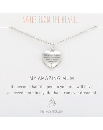 Amazing Mum Heart Pendant