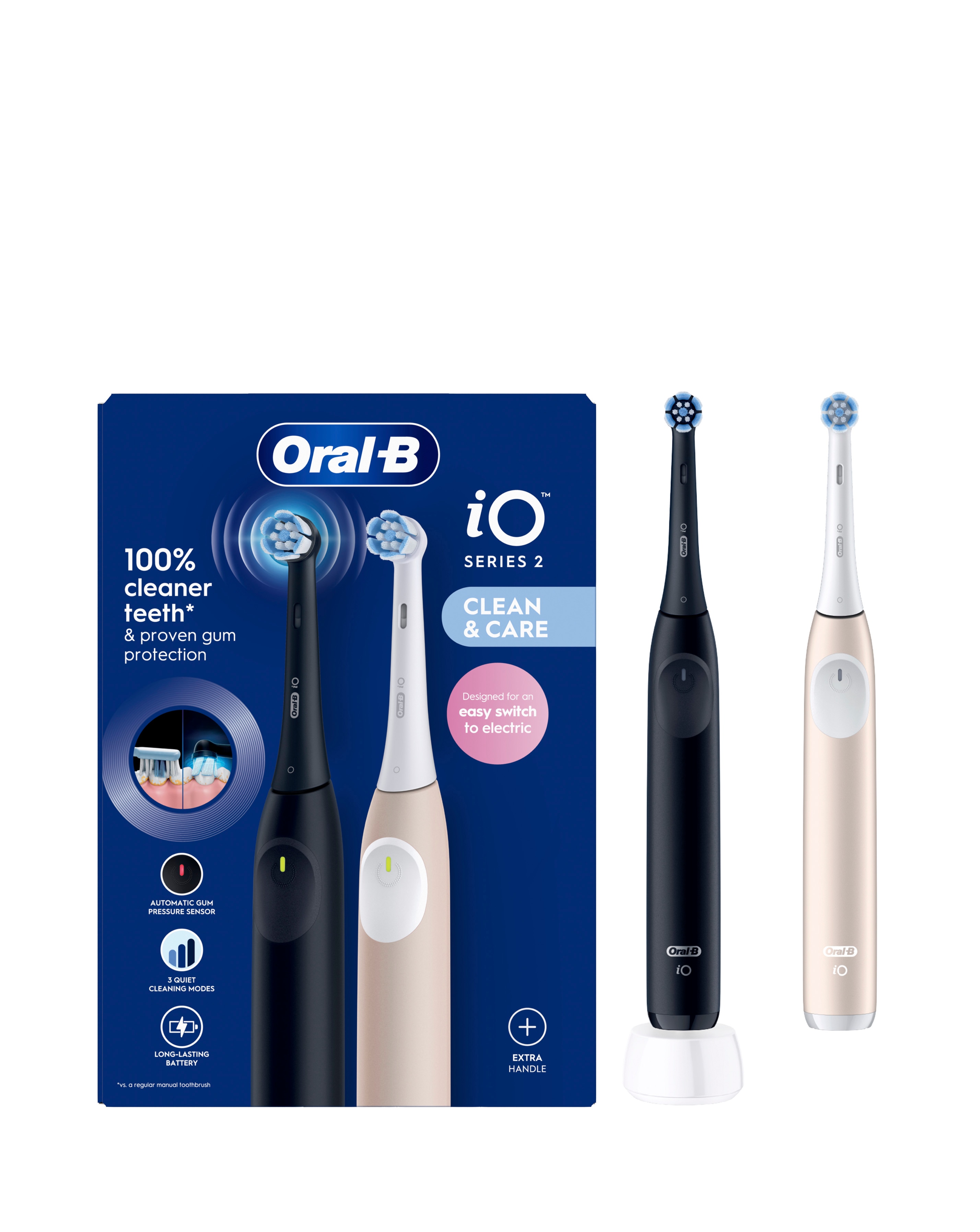 Oral-B iO2 Series Black/ Pink