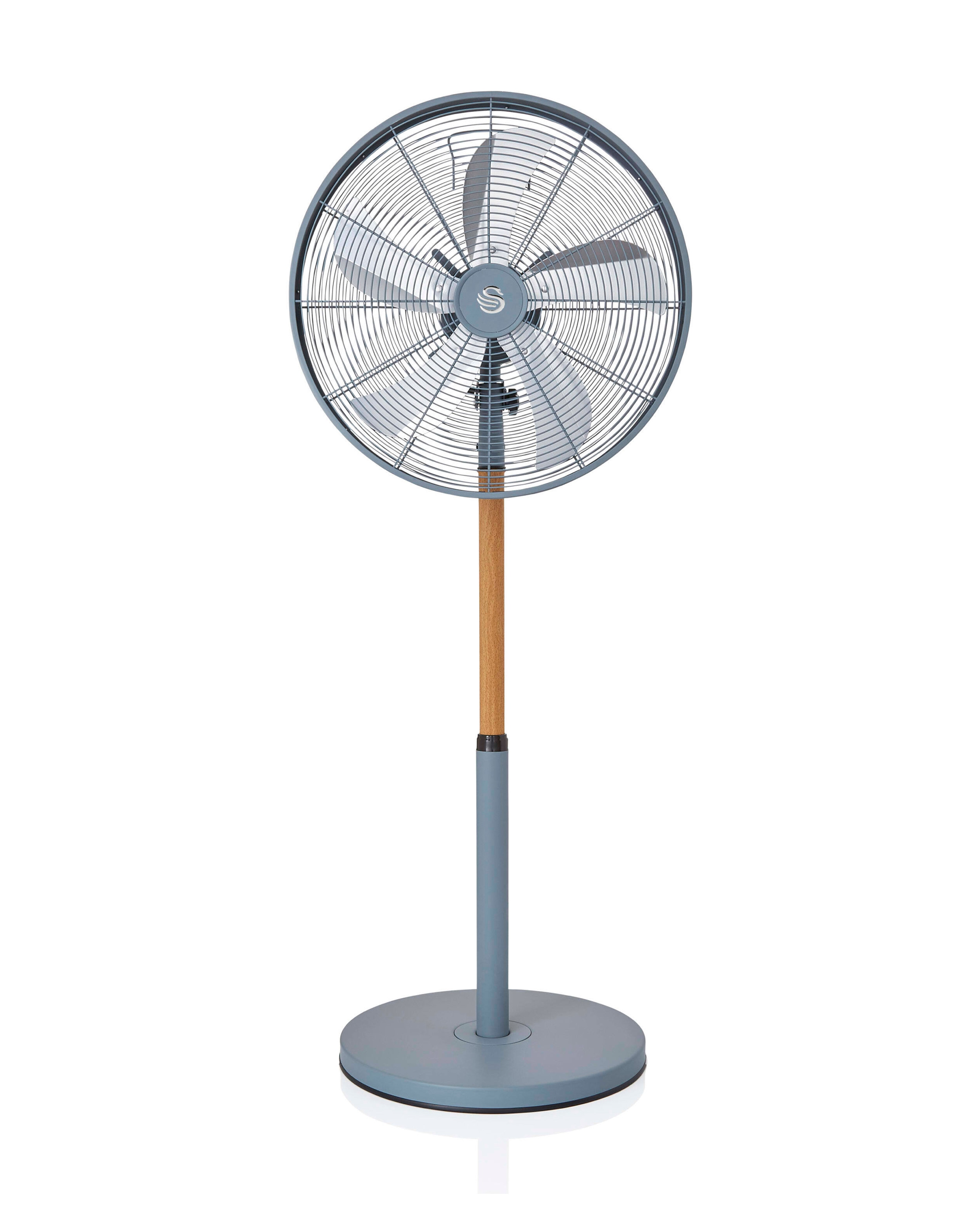 Swan 16 Grey Nordic Pedestal Fan