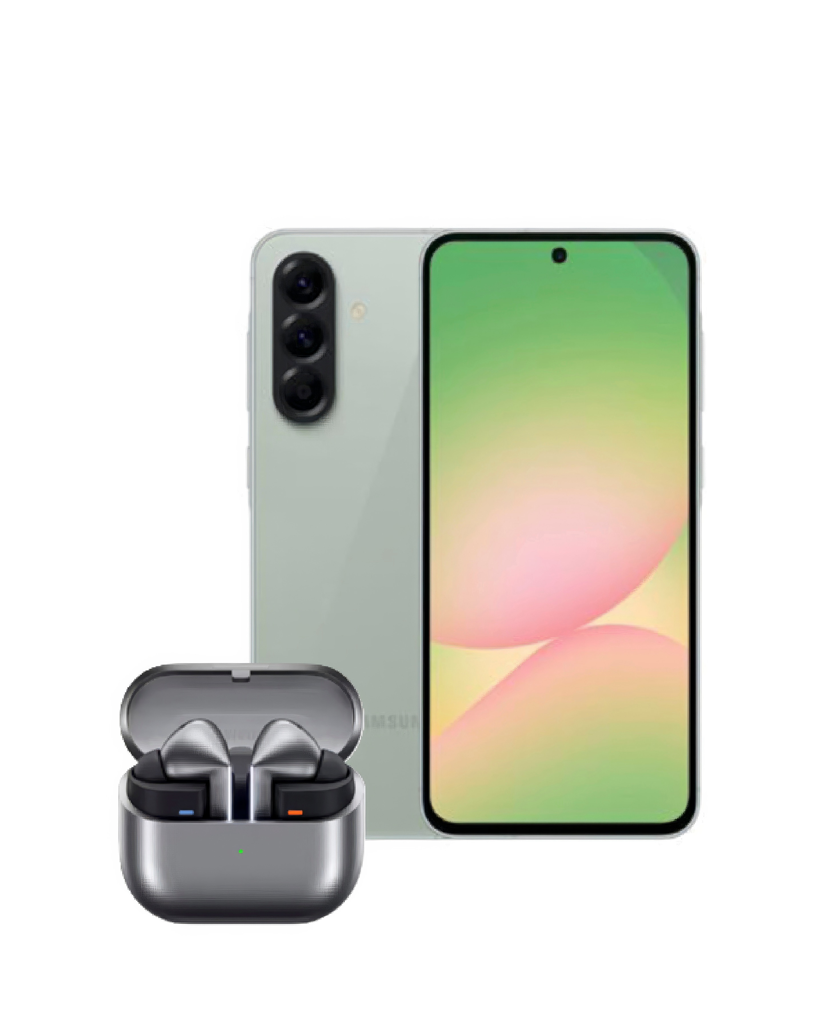 Samsung A56 Olive & Buds3 Pro Silver