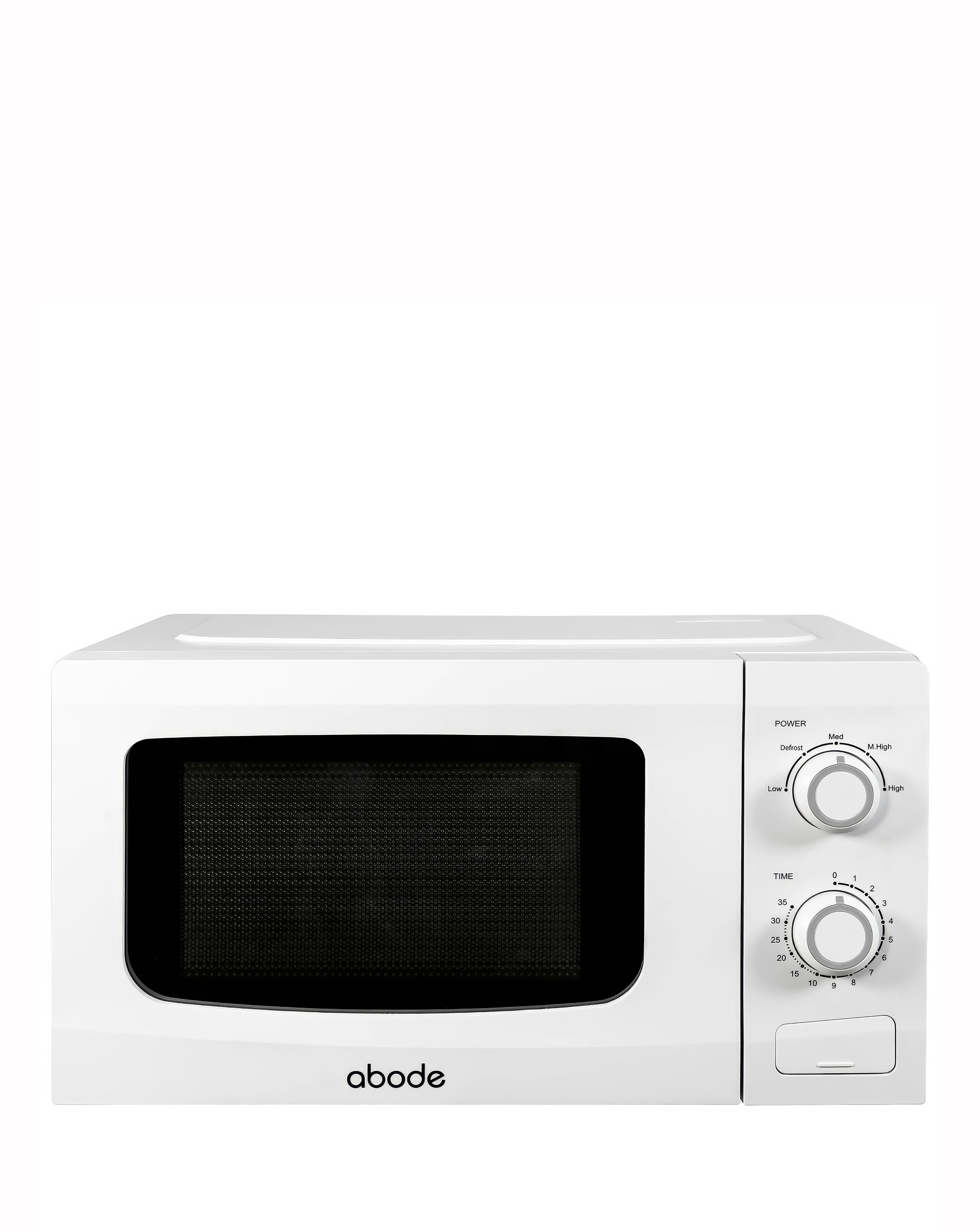 Abode 20L White Manual Microwave