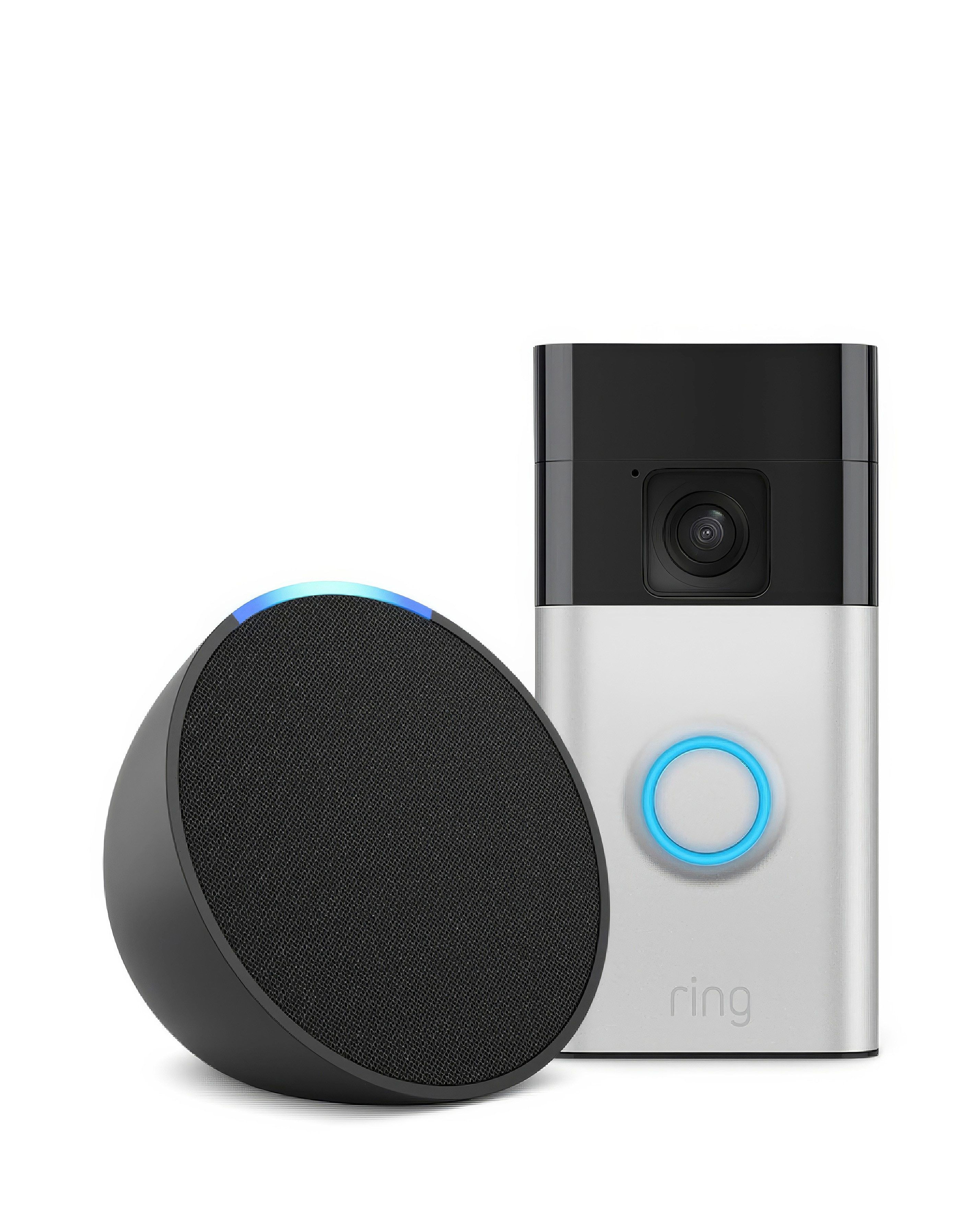 Echo Pop Speaker & Ring Video Doorbell