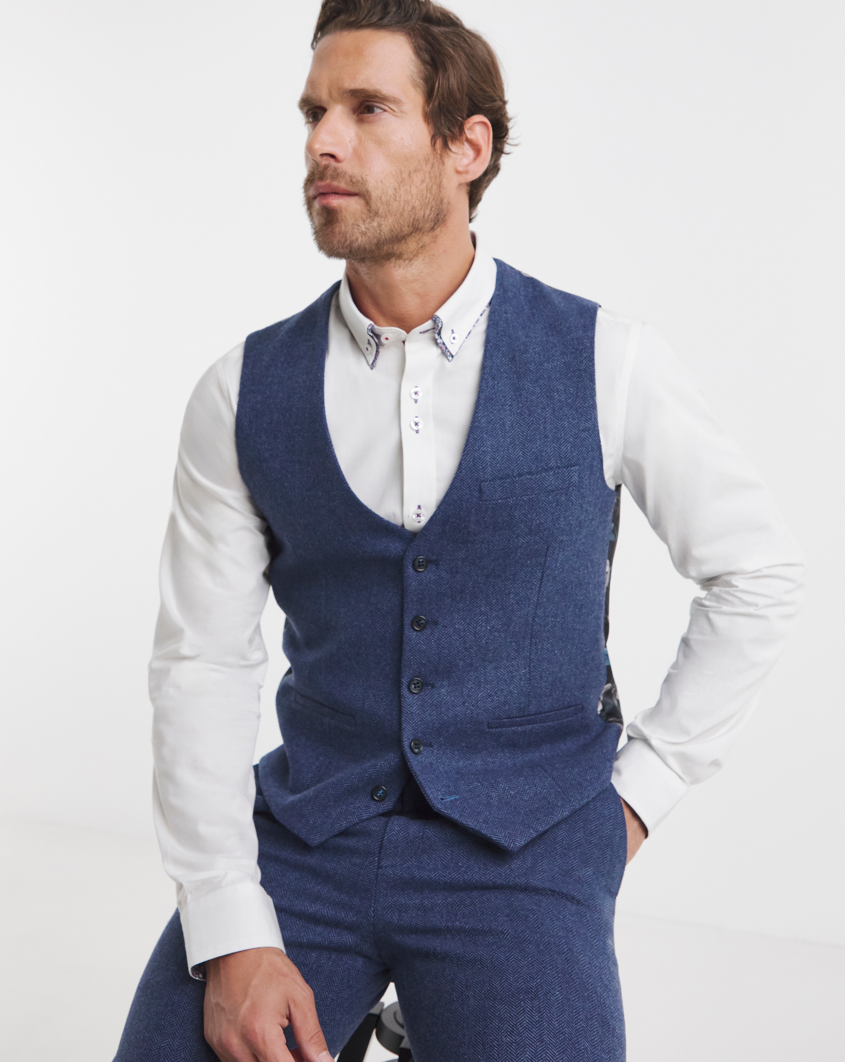 Joe Browns Wool Suit Waistcoat