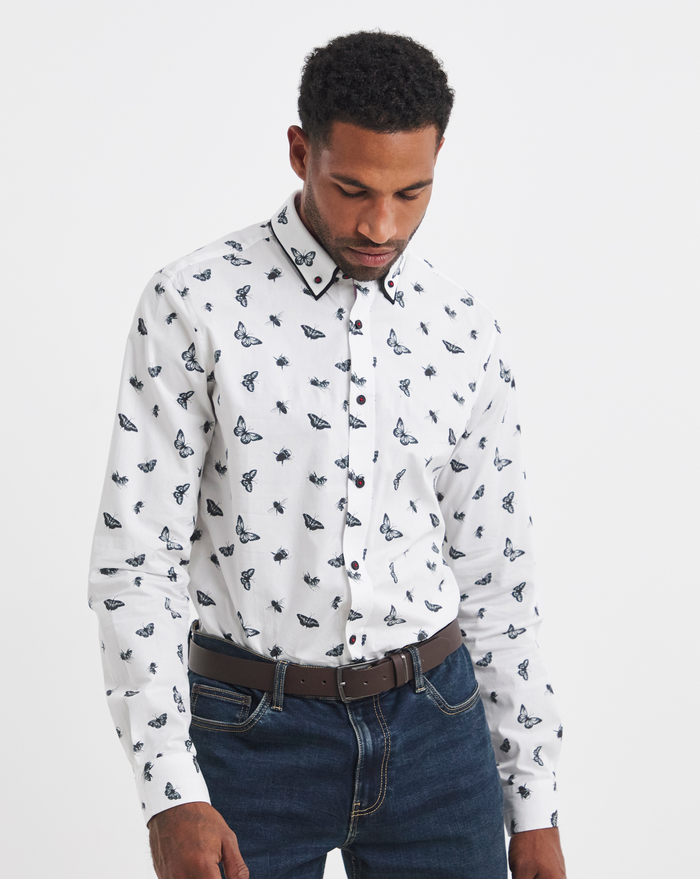 Joe Browns Butterfly Print Shirt