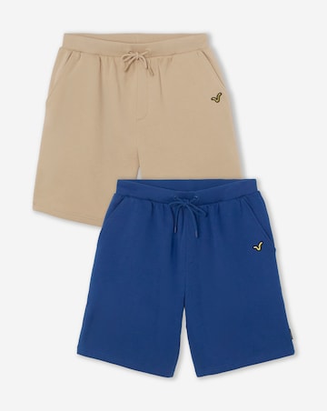 Voi 2 Pack Fleece Jog Shorts