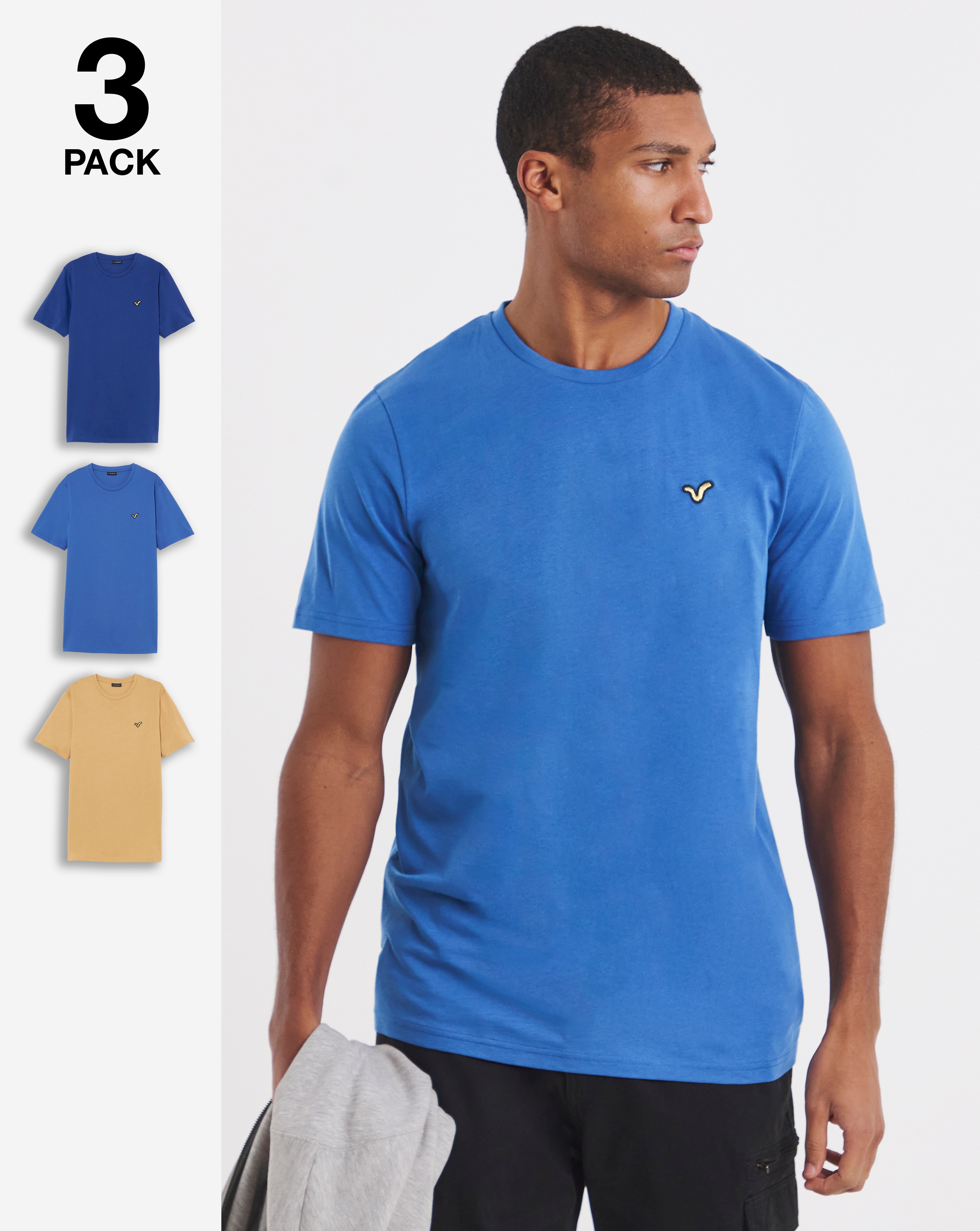 Voi 3 Pack Storm T-shirts Long