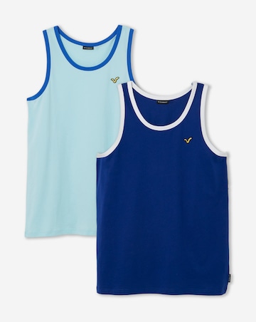 Voi 2 Pack Contrast Vests Long