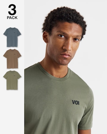 Voi 3 Pack T-shirts Long Length