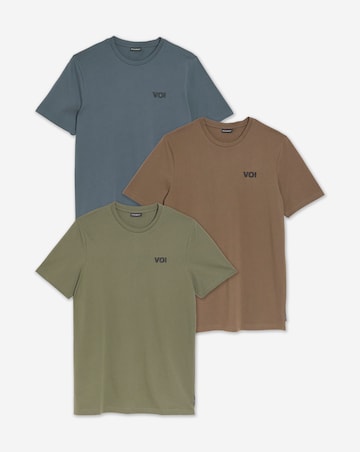 Voi 3 Pack T-shirts Long Length