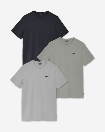 Voi 3 Pack T-shirts Long Length
