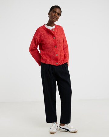 Re-luxe Paprika Wide Sleeve Cardigan