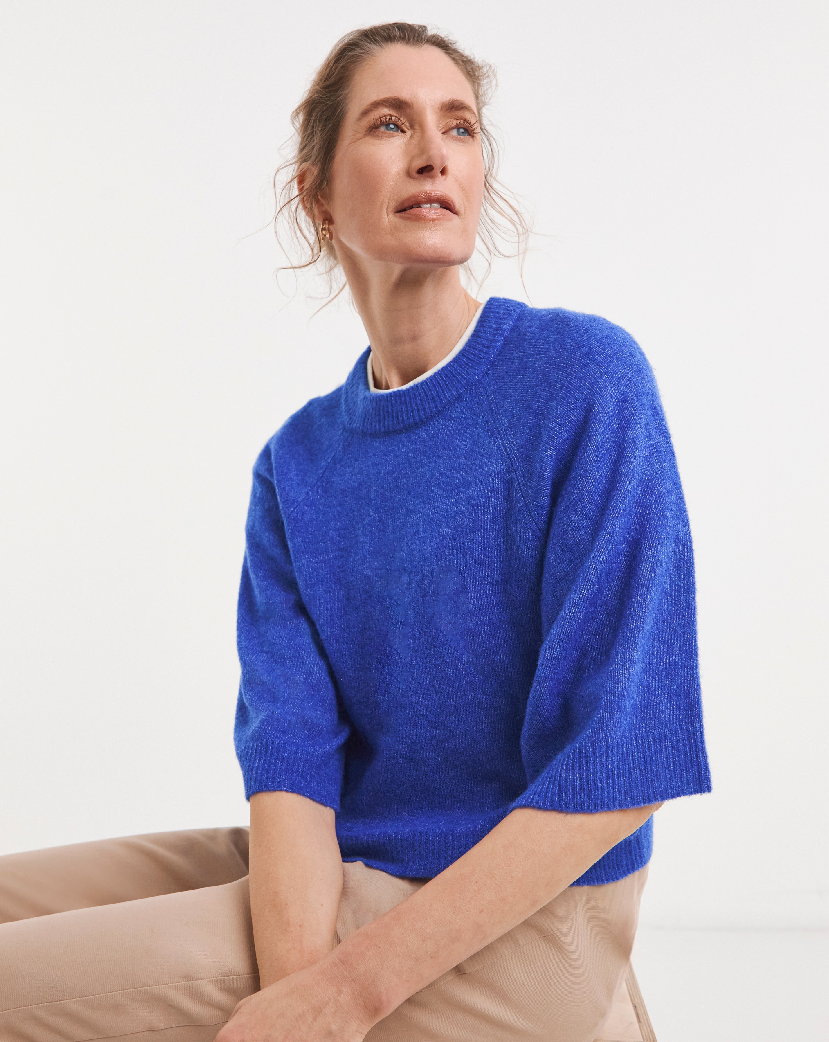 New In - Sheer Wide Sleeve Jumper