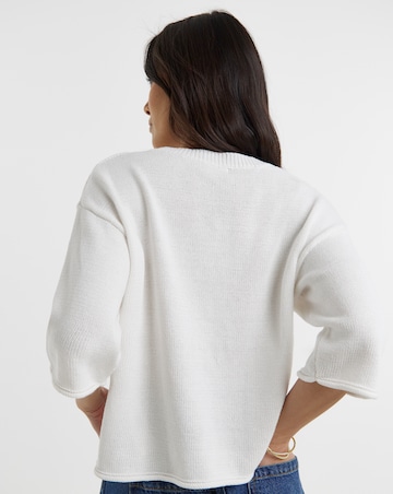 Embroidered Knitted Jumper