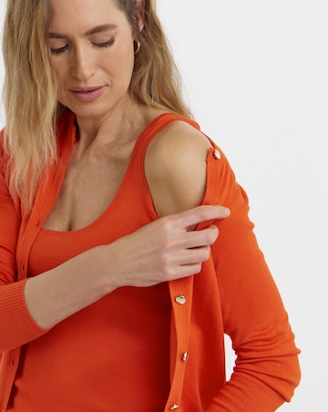 Eversoft Knitted Cardigan Tank Co ord