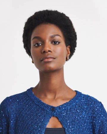 Sequin Knitted Cardigan