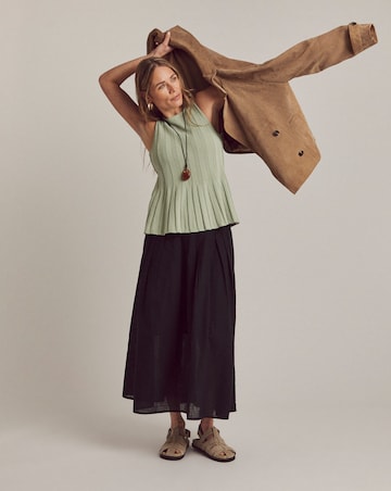 Anthology Peplum Knitted Tank Top