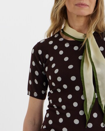 Polka Dot Knitted Jumper