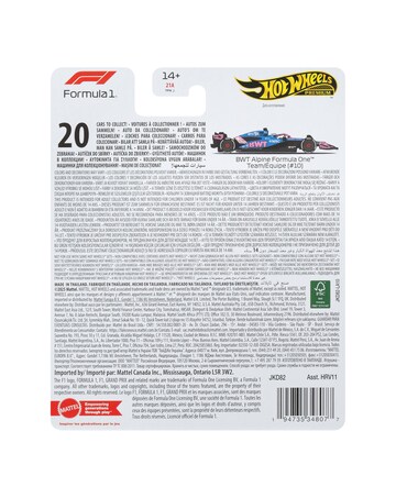 Hot Wheels Premium F1: Alpine Pierre Gasly