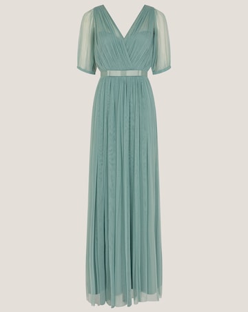 Monsoon Ellie Sheer Sleeve Maxi Dress