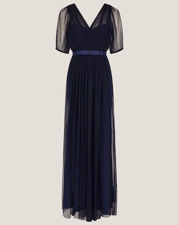 Monsoon Ellie Sheer Sleeve Maxi Dress