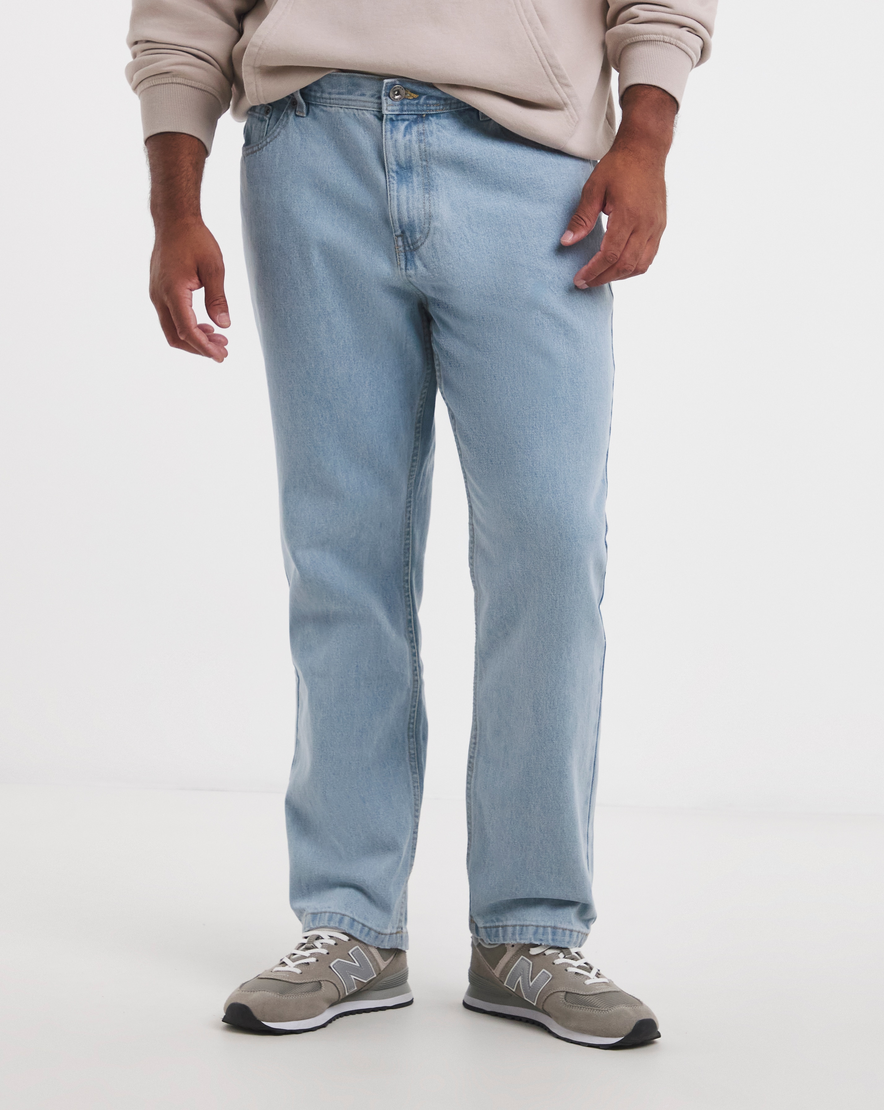 100% Cotton Straight Fit Jean