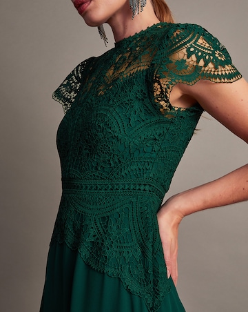 Monsoon Monica Lace Midi Dress