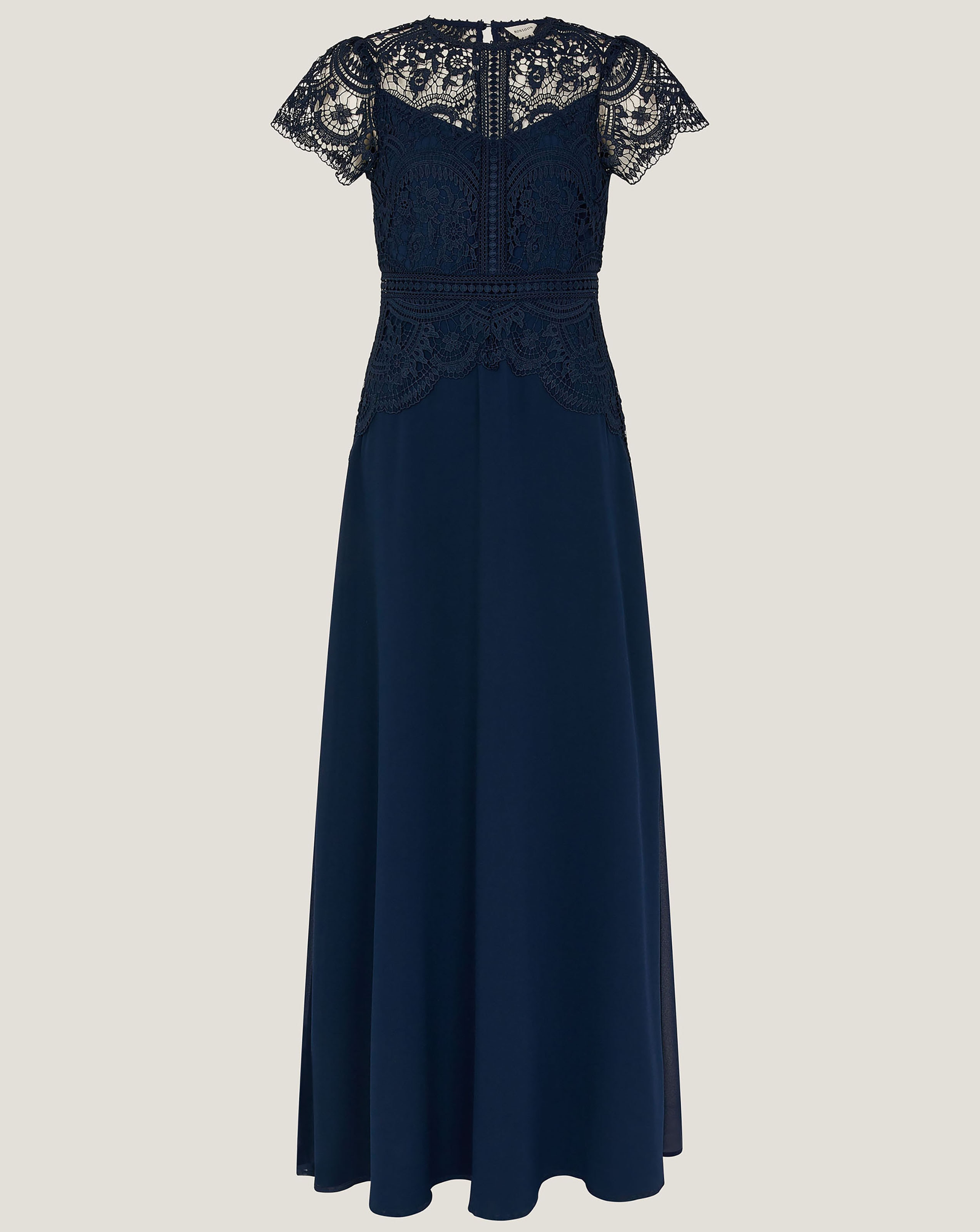 Monsoon Monica Lace Bridesmaid Dress | JD Williams