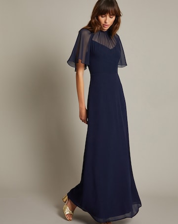 monsoon maxi dresses Monsoon Mona Angel Sleeve Maxi Dress