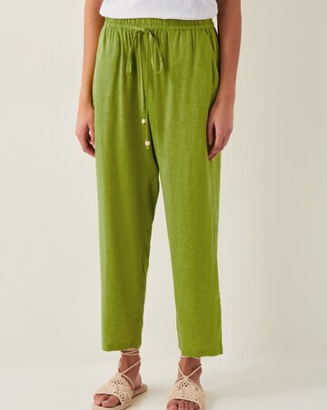 Monsoon Penina Drawstring Wide-Leg Trousers
