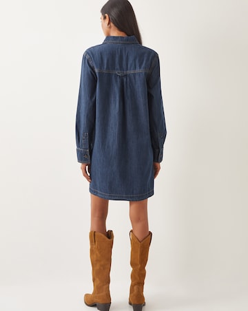 Monsoon Nara Denim Tunic Shirt Dress