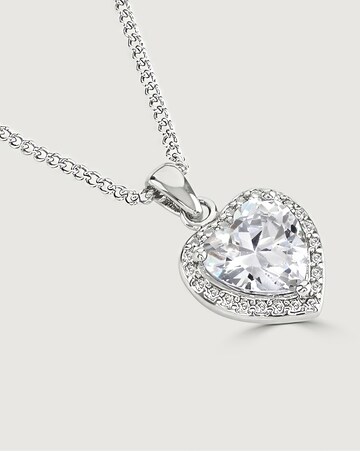 Buckey Clear Heart Pendant