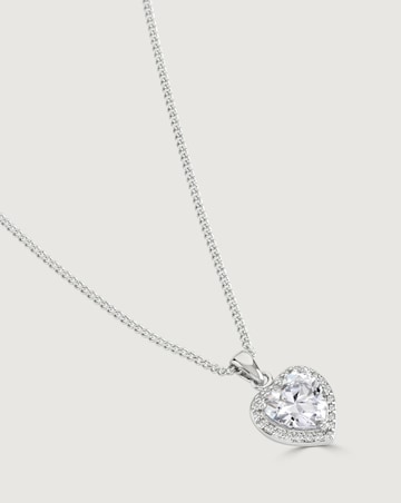 Buckey Clear Heart Pendant