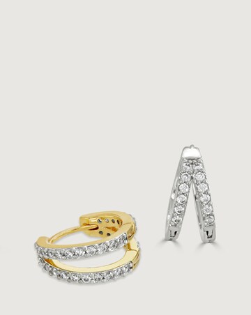 Buckley Duo Pave Hoop Set