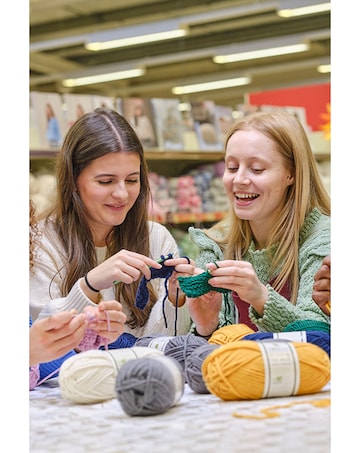 Hobbycraft Beginner's Guide to Crochet Workshop E- Voucher